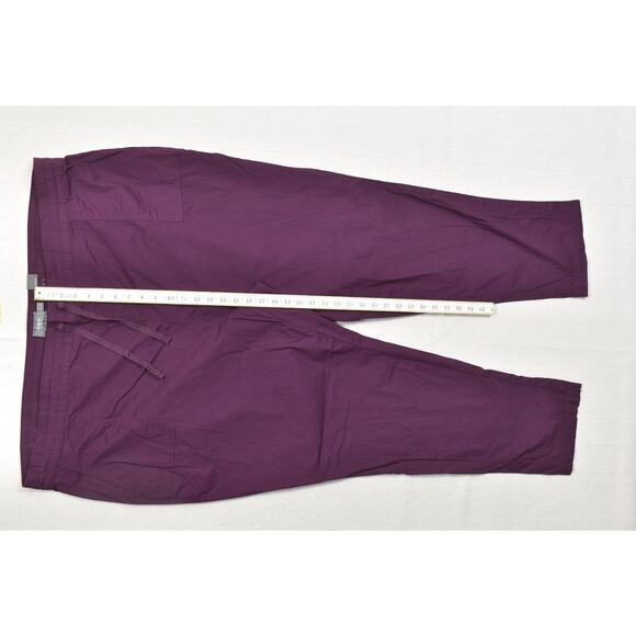 NEW Torrid 4TIE Poplin Pant Plus Size 5X Purple Pull On Drawstring NEW NWT - Picture 5 of 8